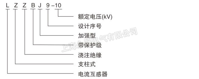 LZZBJ9-10電流互感器的型號(hào)含義